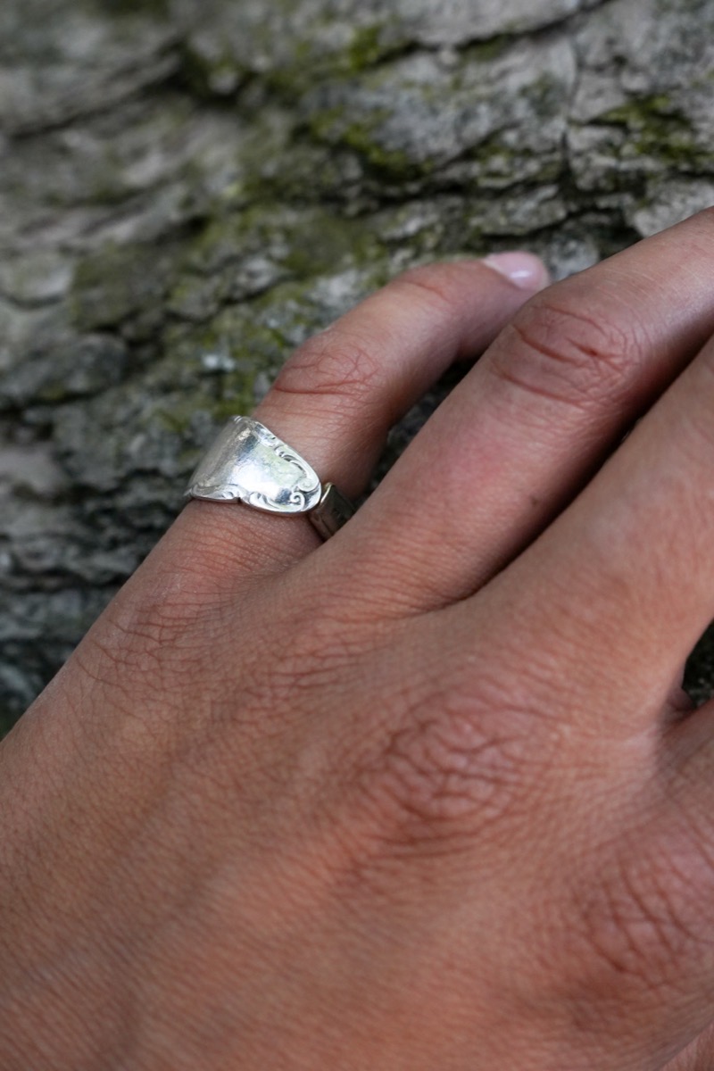 Bague Argenterie Douce Volute vue 5