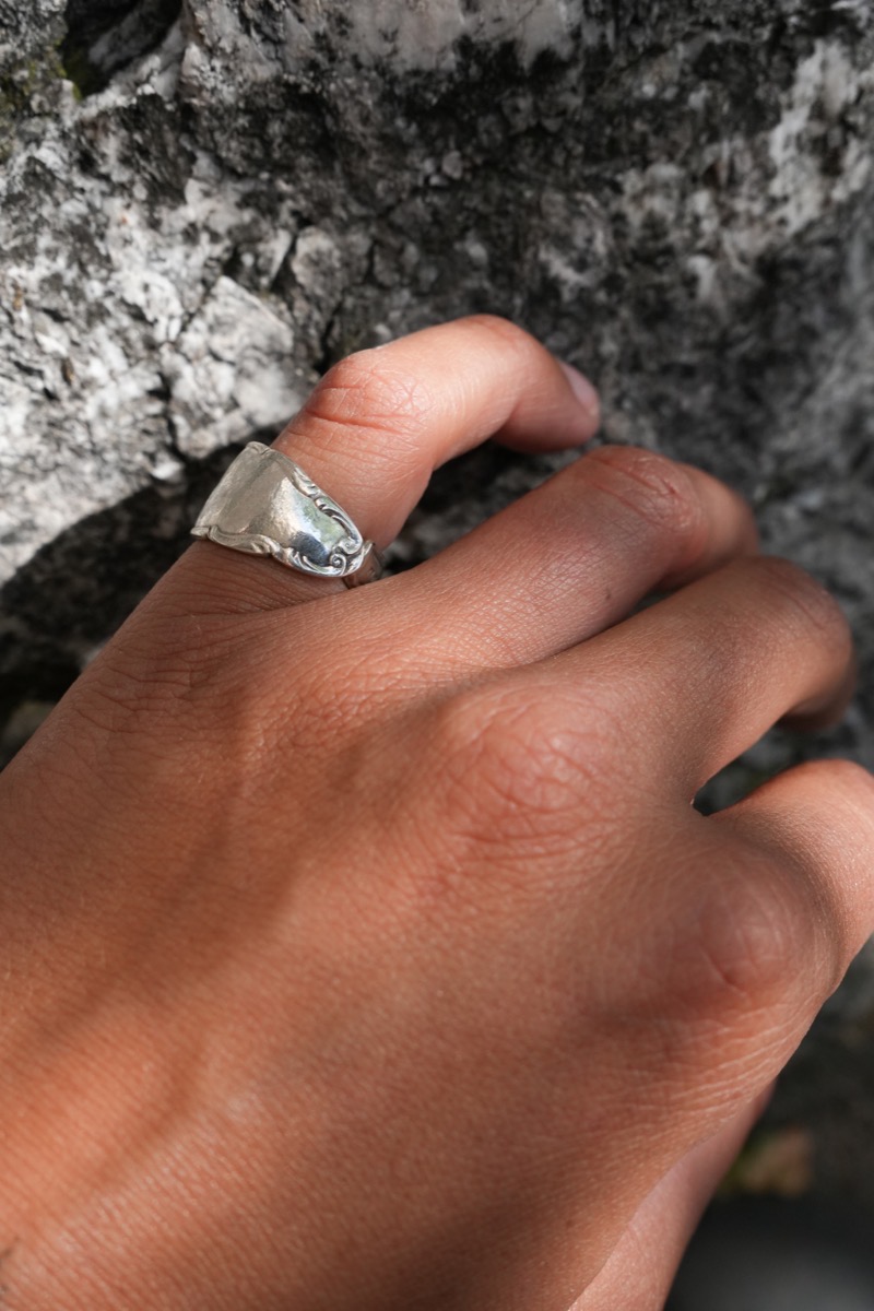 Bague Argenterie Douce Volute vue 7
