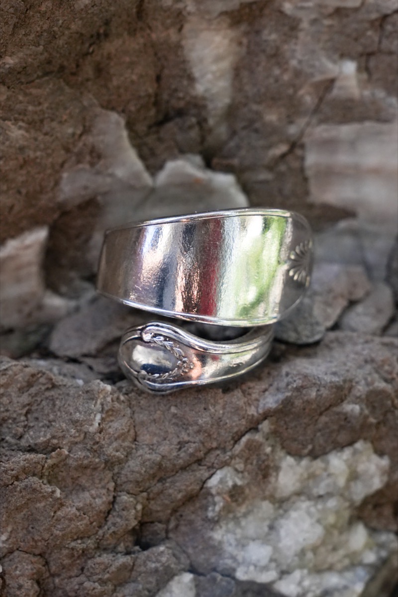 Bague Entortillée Feuille Olivier vue 5