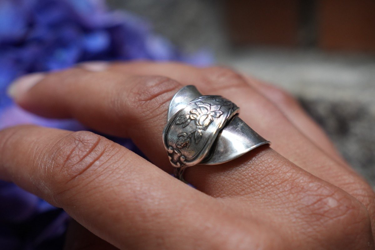 Bague Fleurs Anciennes vue 3