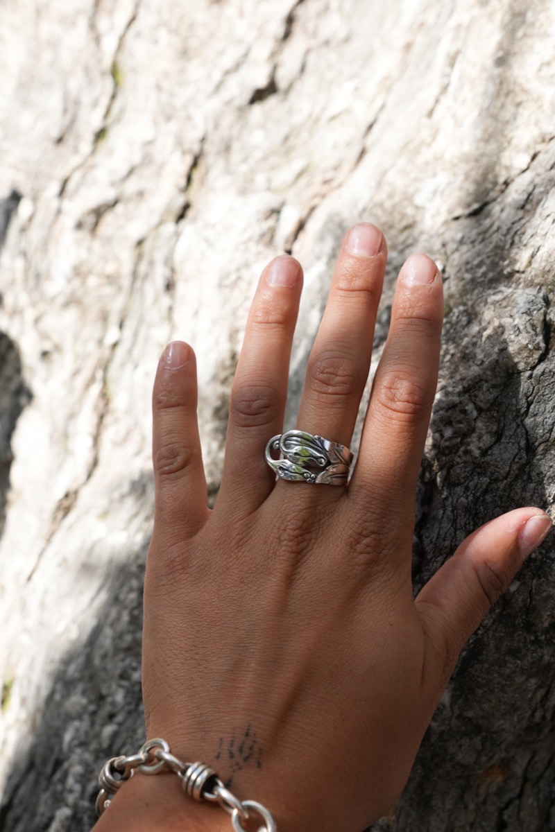Bague Fleurs de Muguet vue 5