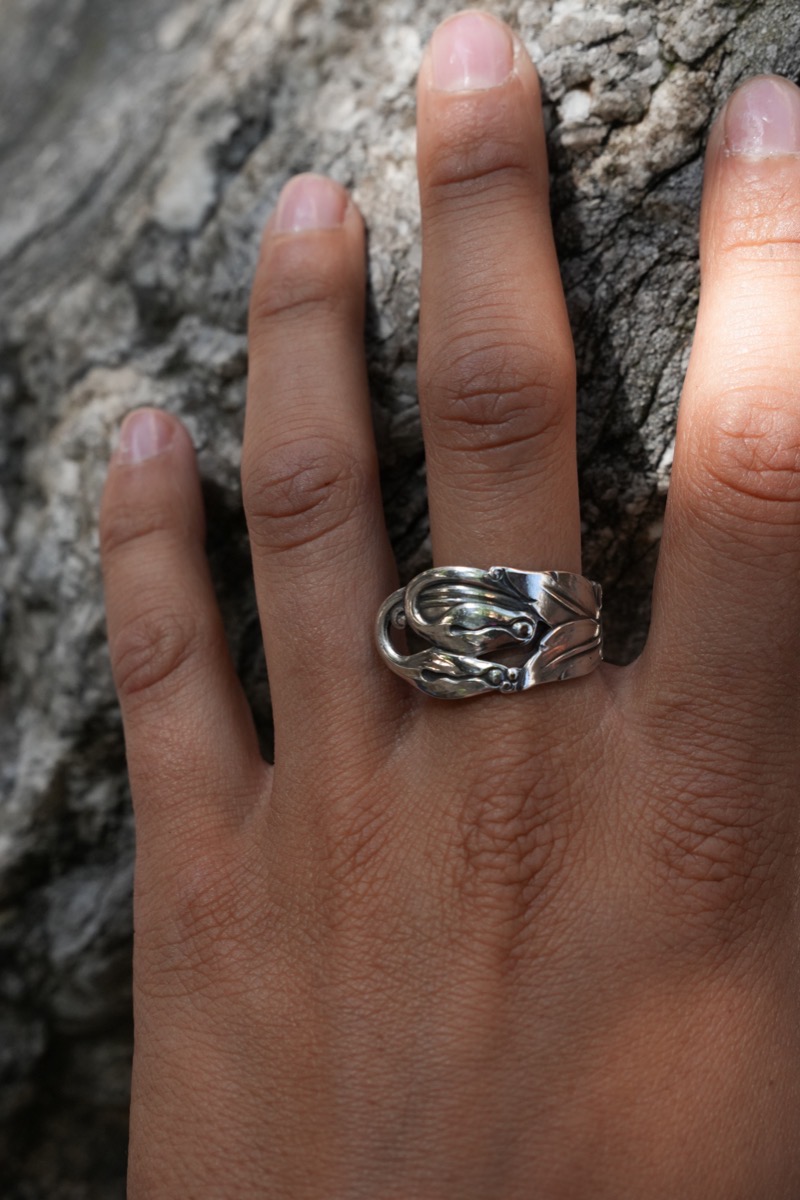 Bague Fleurs de Muguet vue 6
