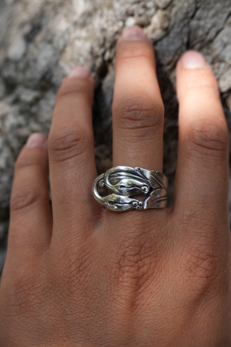 Bague Fleurs de Muguet vue 7