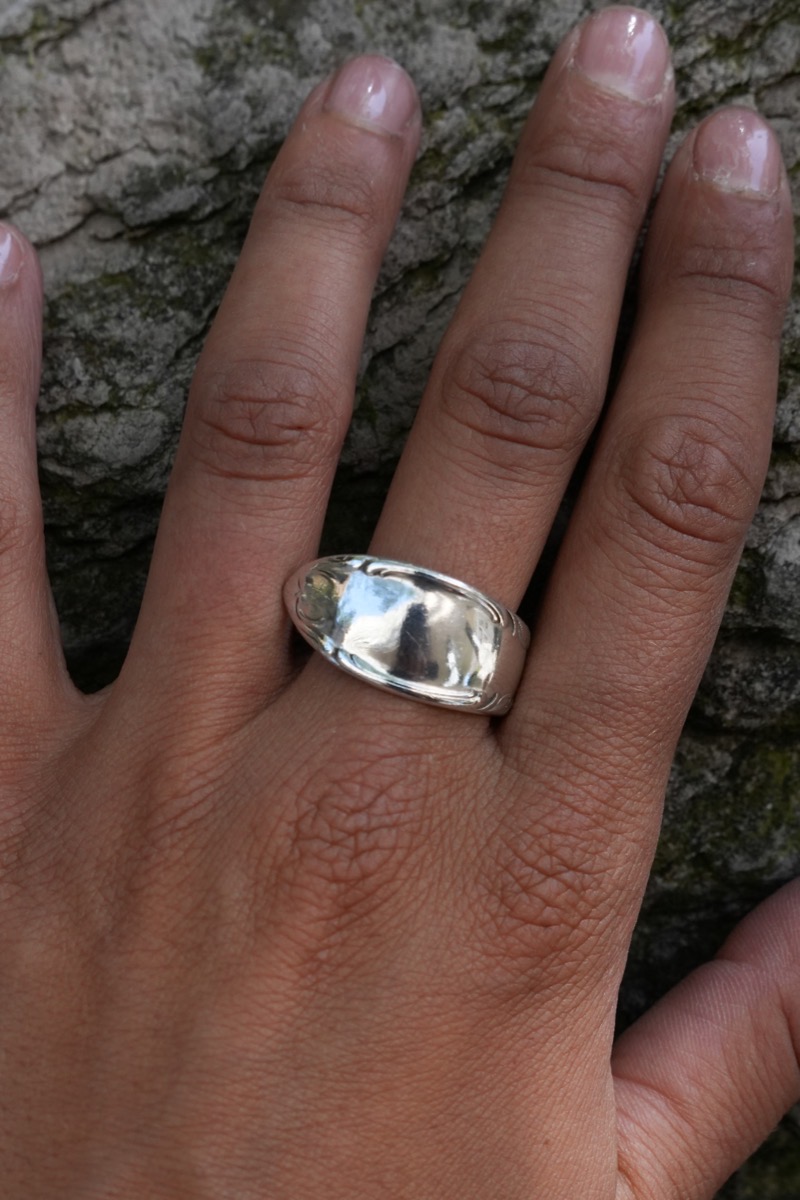 Bague Légères Volutes vue 3