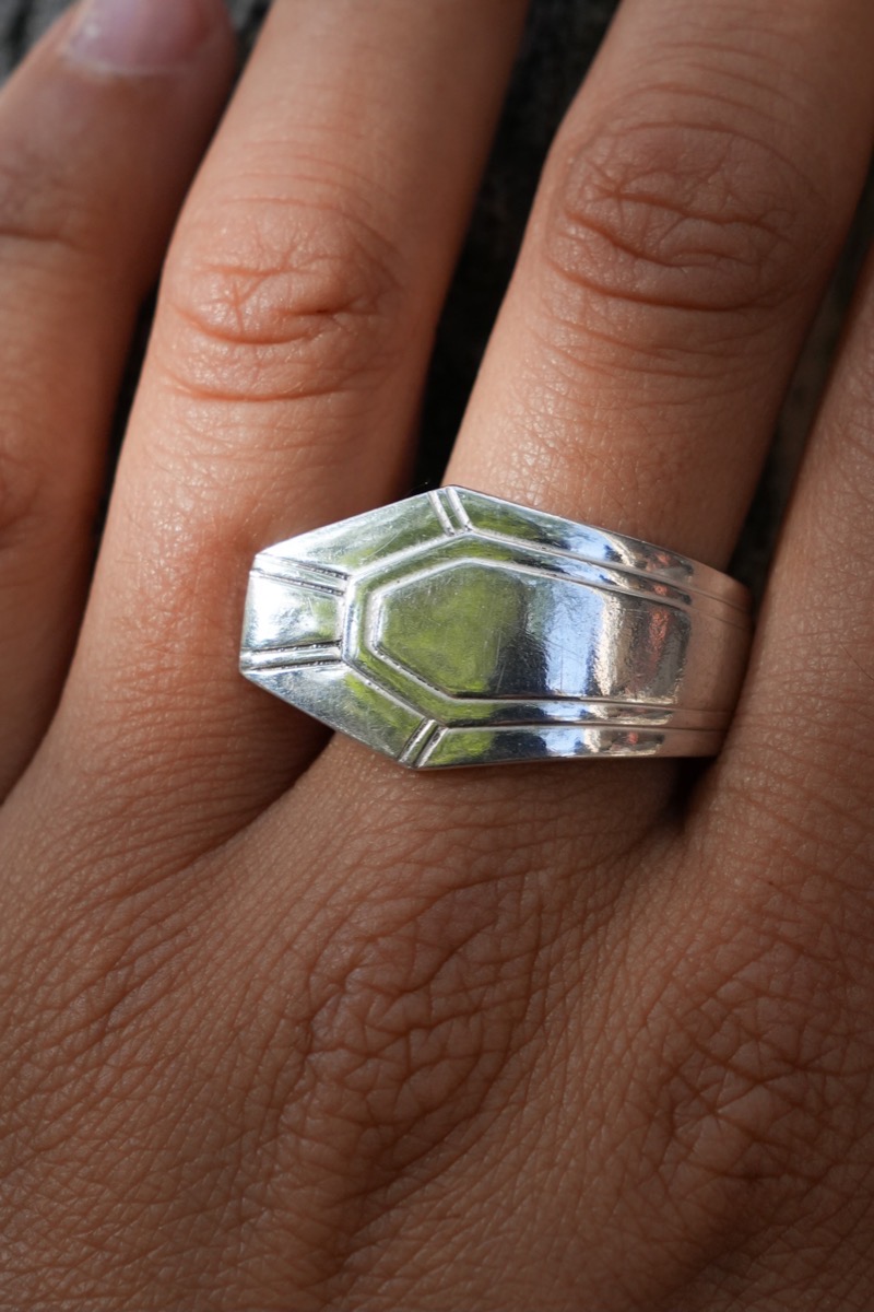 Bague Massive Art Déco vue 4