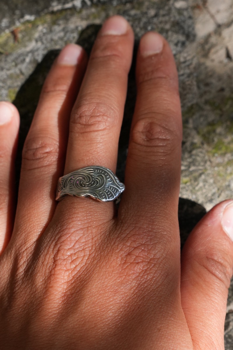 Bague Ondes vue 6