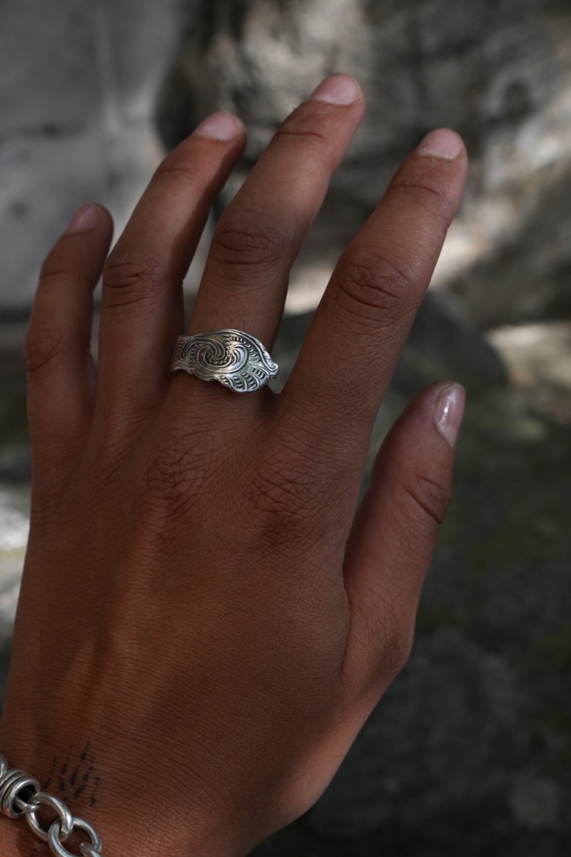 Bague Ondes vue 7