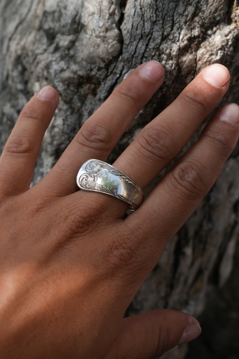 Bague Ornementale Ciselée vue 7