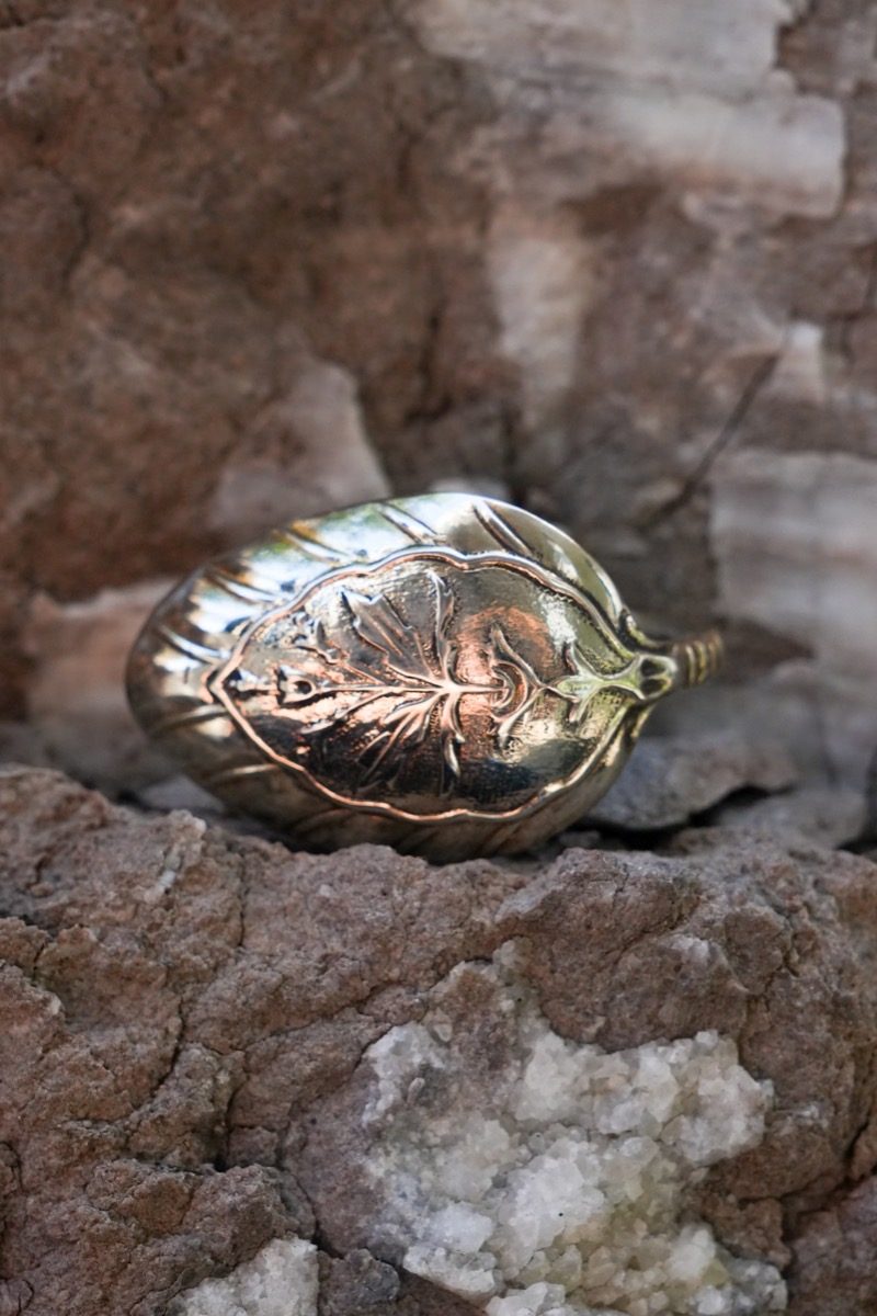 Bague Passante Feuille vue 4