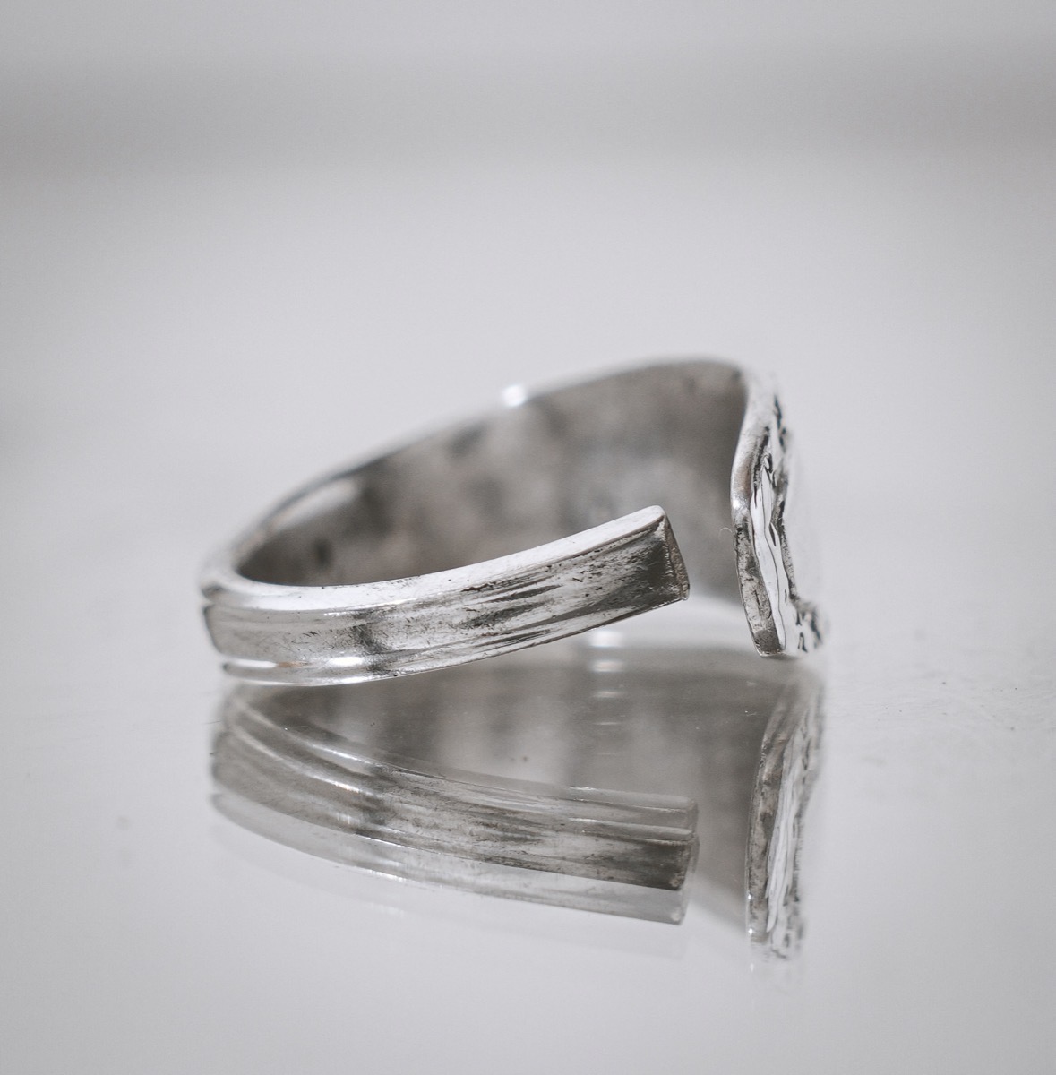 Bague Petit Rameaux Olivier vue 3