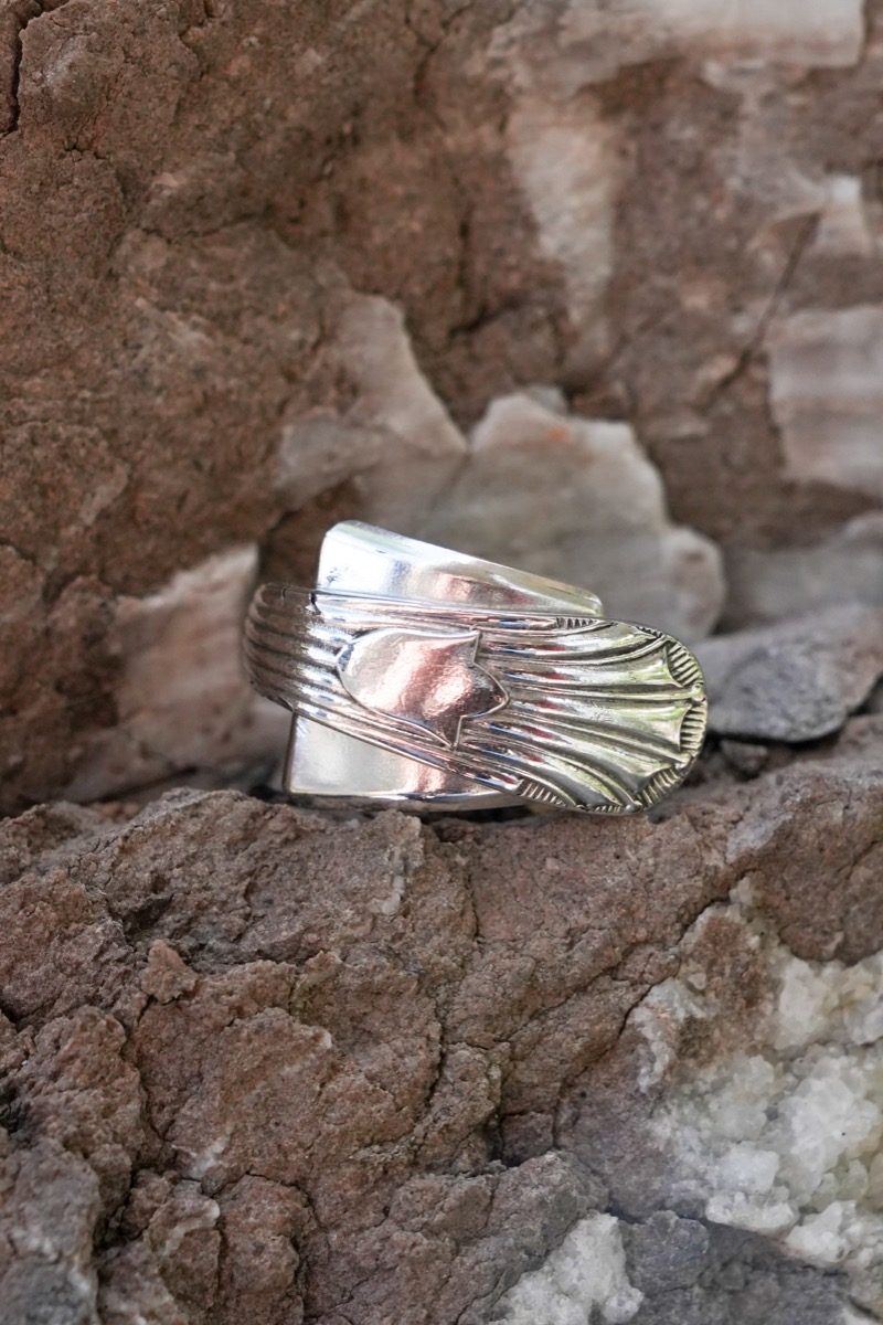 Bague Plume Art Déco vue 5