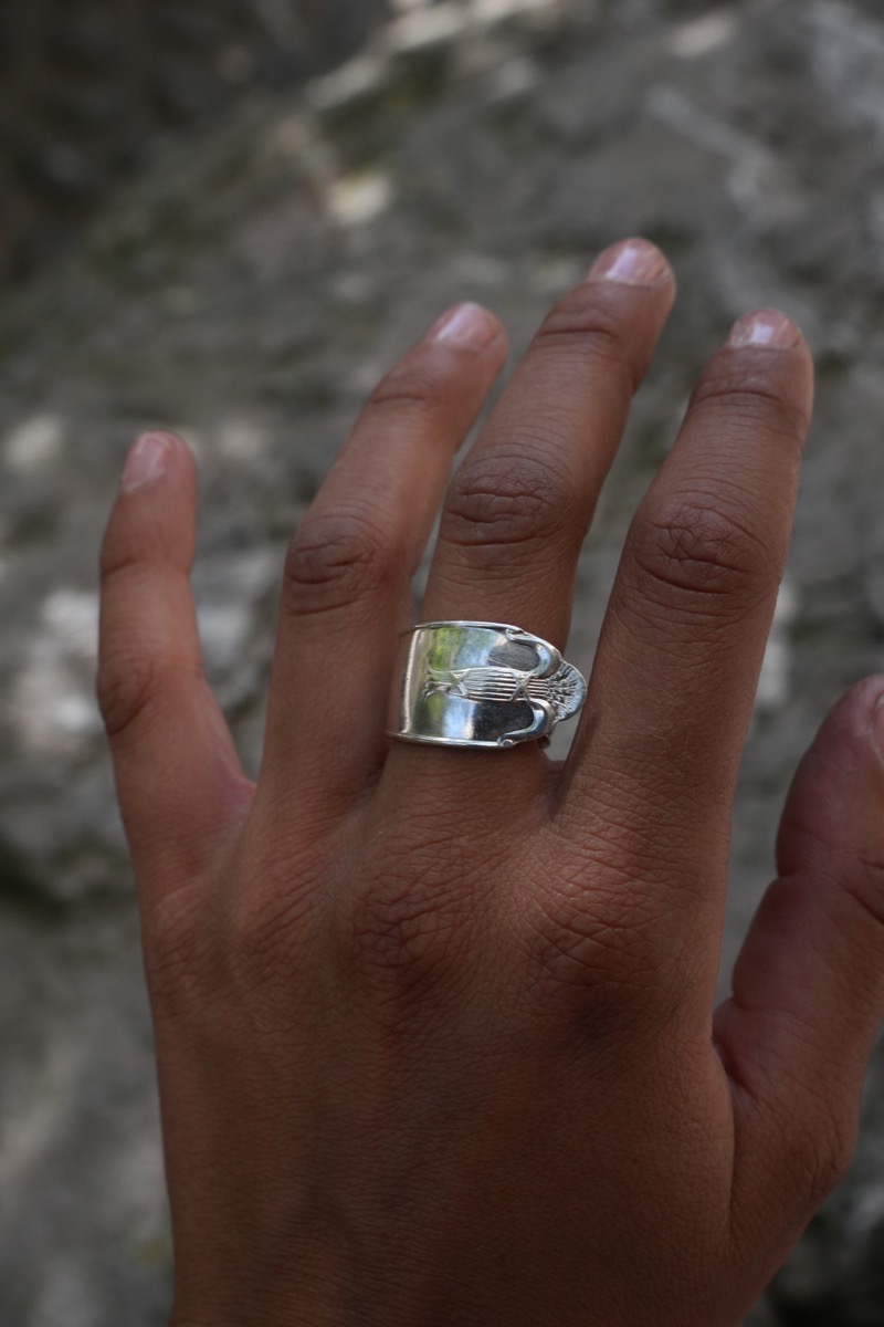 Bague Plume de Paon vue 3