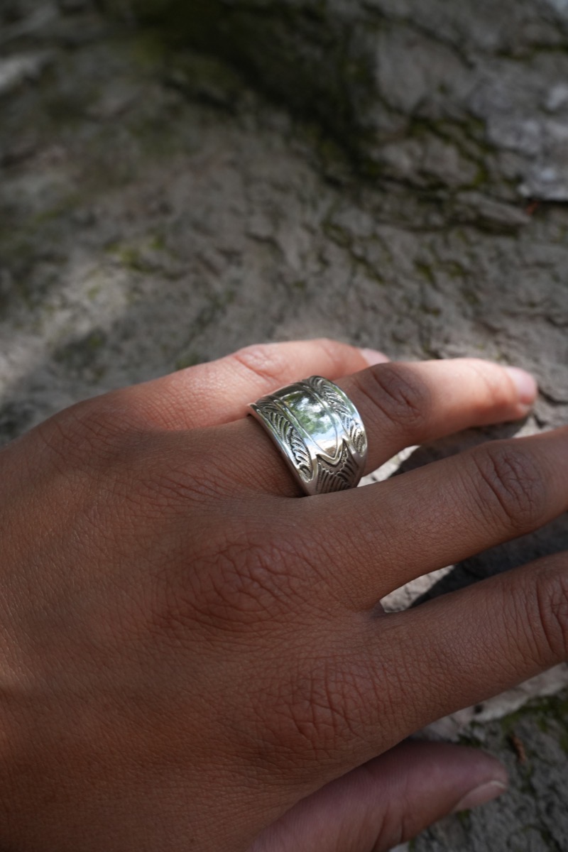 Bague Plume vue 10