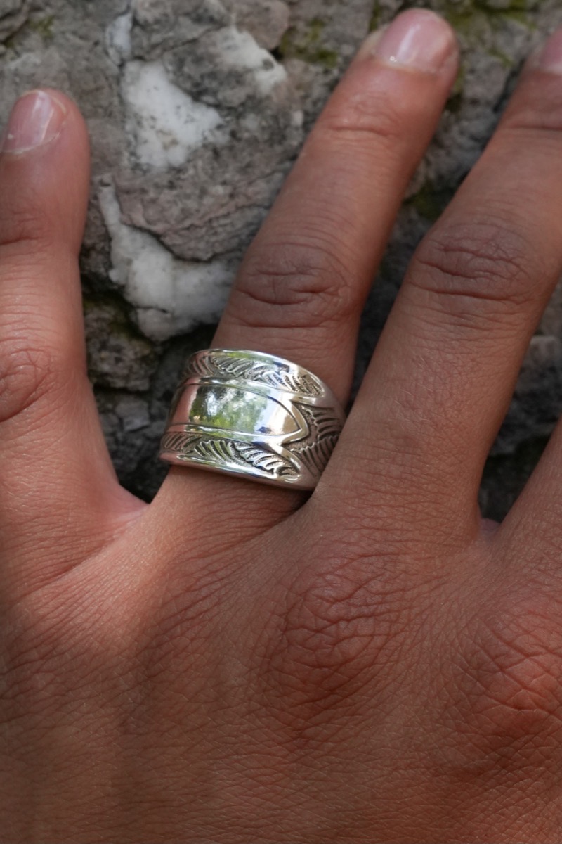 Bague Plume vue 7