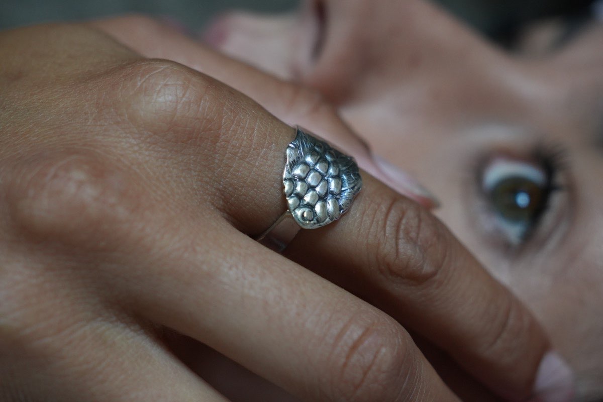 Bague Raisin Argent vue 6