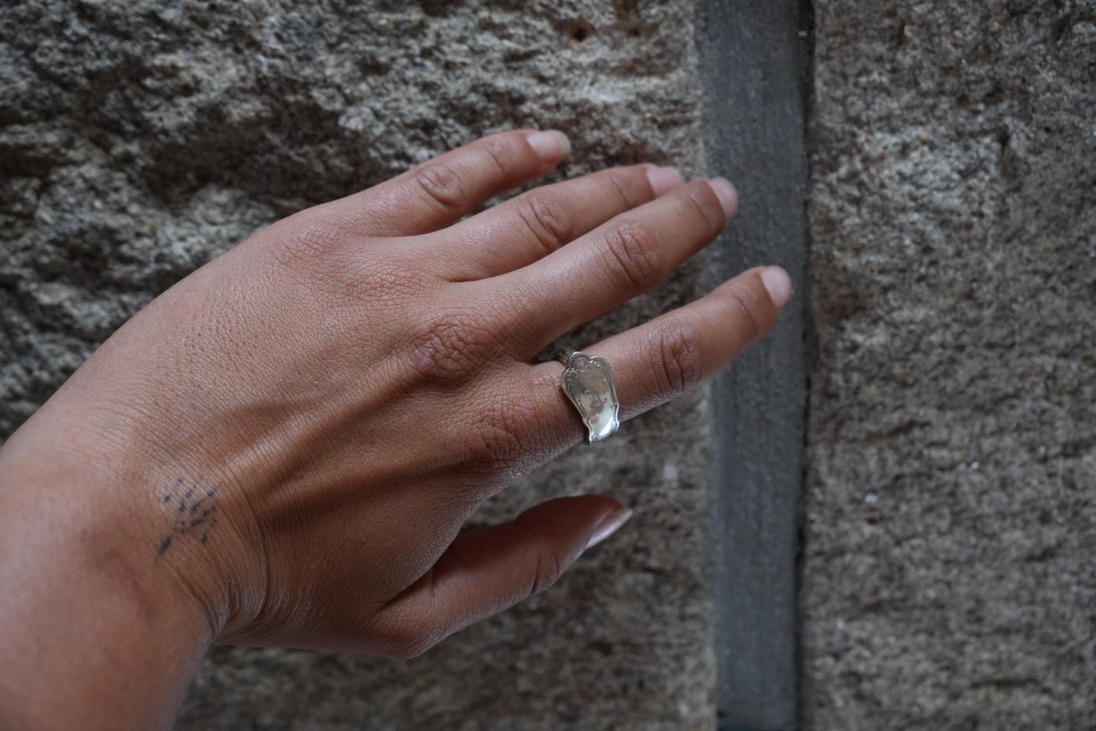 Bague "Signet" H vue 4