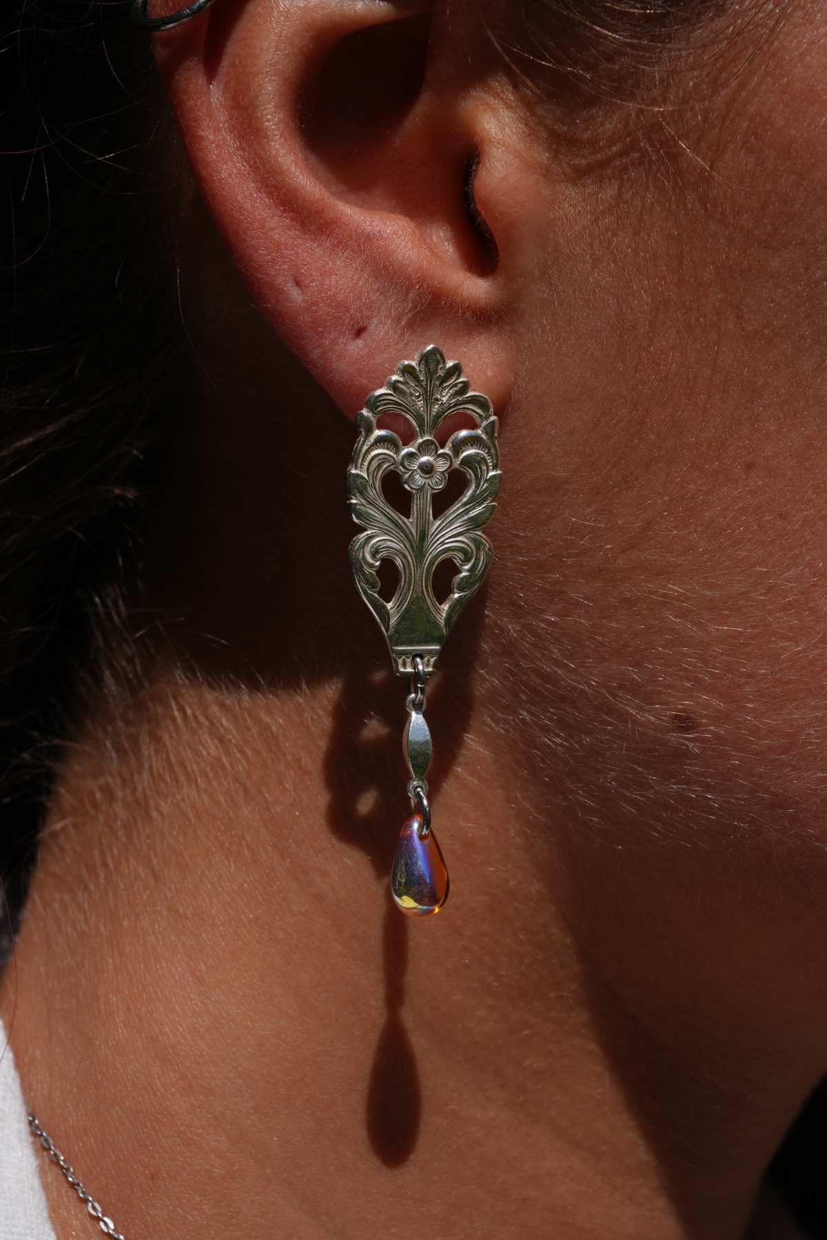 Boucles d'oreilles Fleur d'Acanthe vue 5