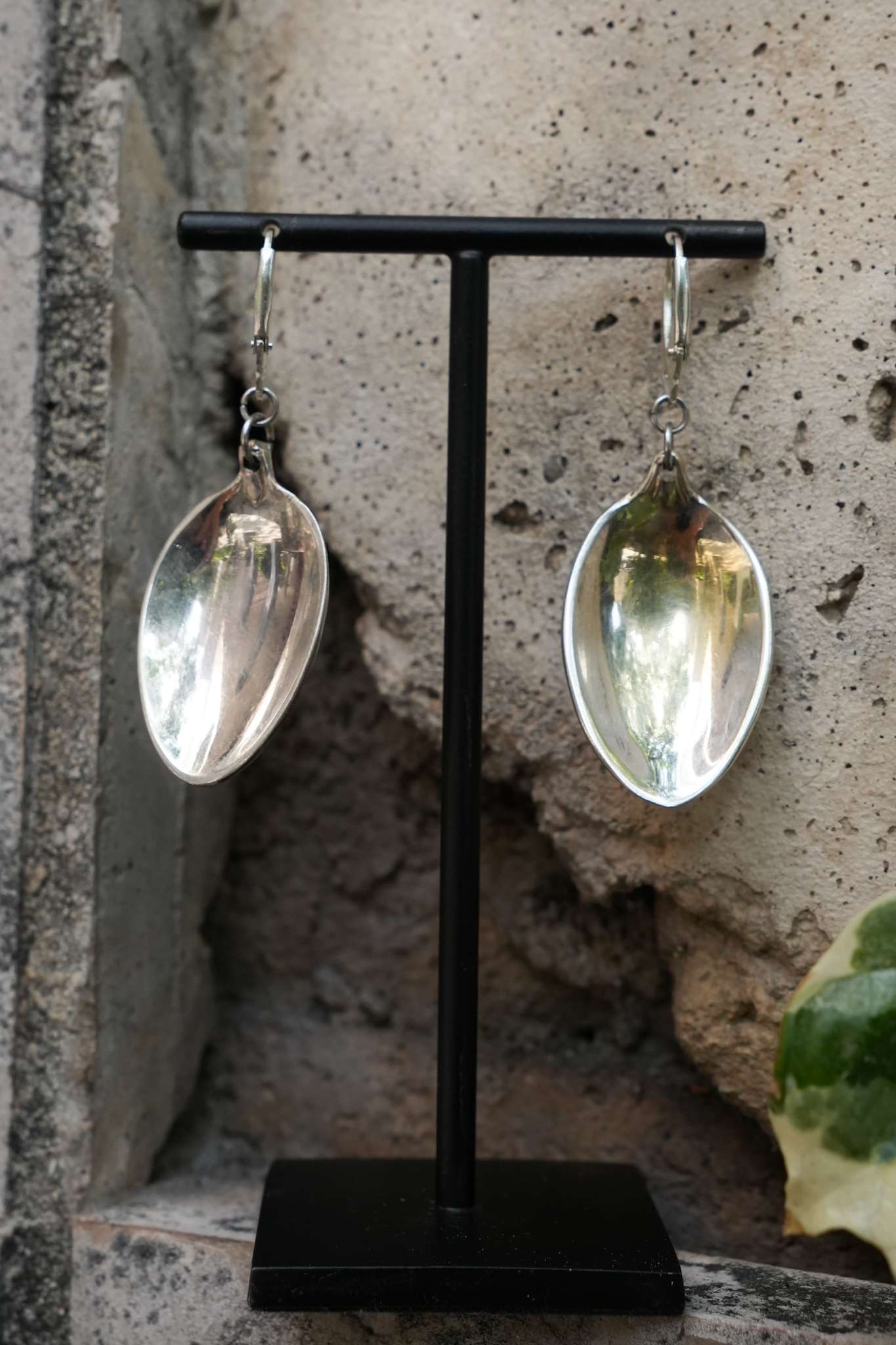 Boucles Feuilles Argent vue 6