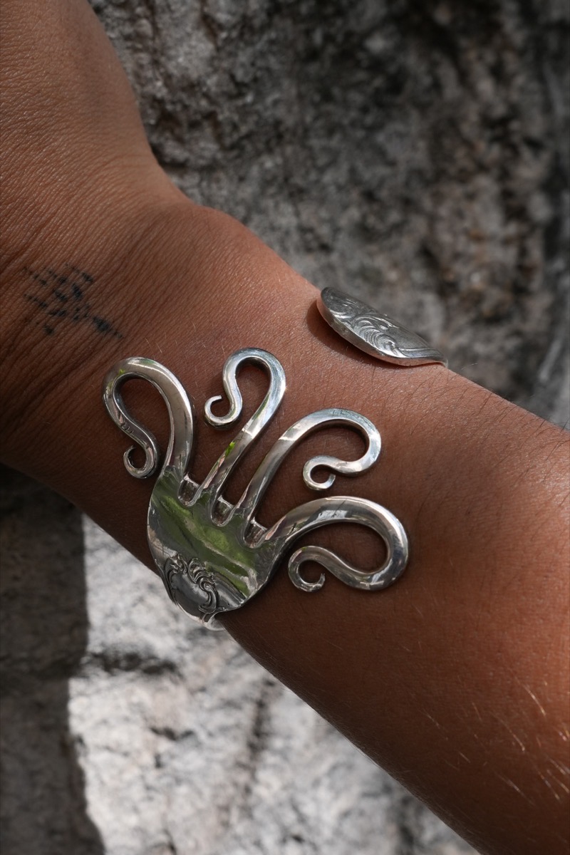 Bracelet Fourchette Pieuvre vue 4
