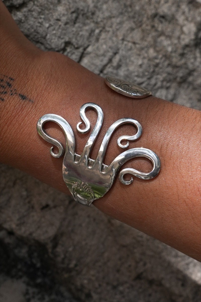Bracelet Fourchette Pieuvre vue 6