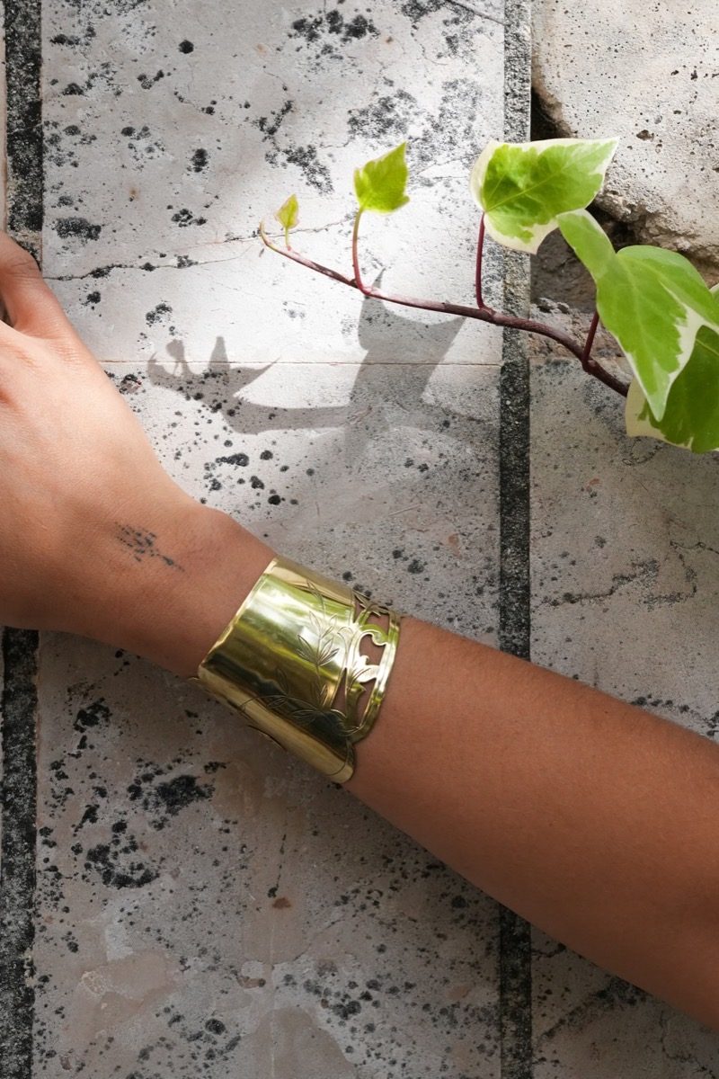 Bracelet Laiton Jaune vue 3