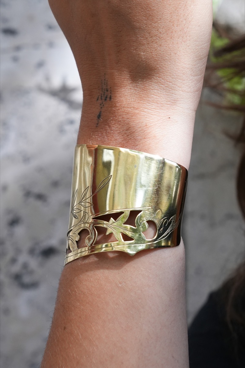 Bracelet Laiton Jaune vue 4