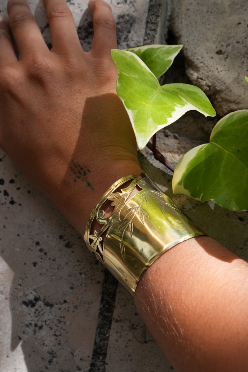 Bracelet Laiton Jaune vue 5