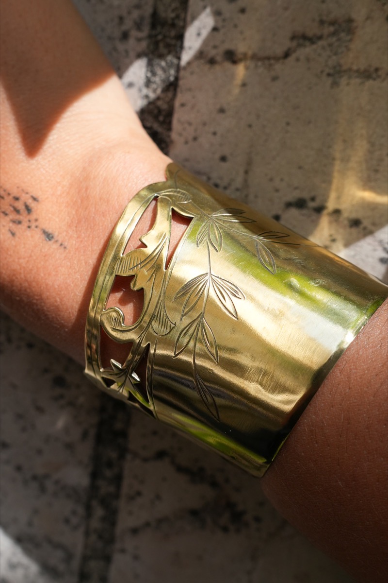 Bracelet Laiton Jaune vue 6