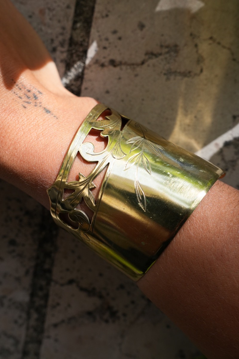 Bracelet Laiton Jaune vue 7