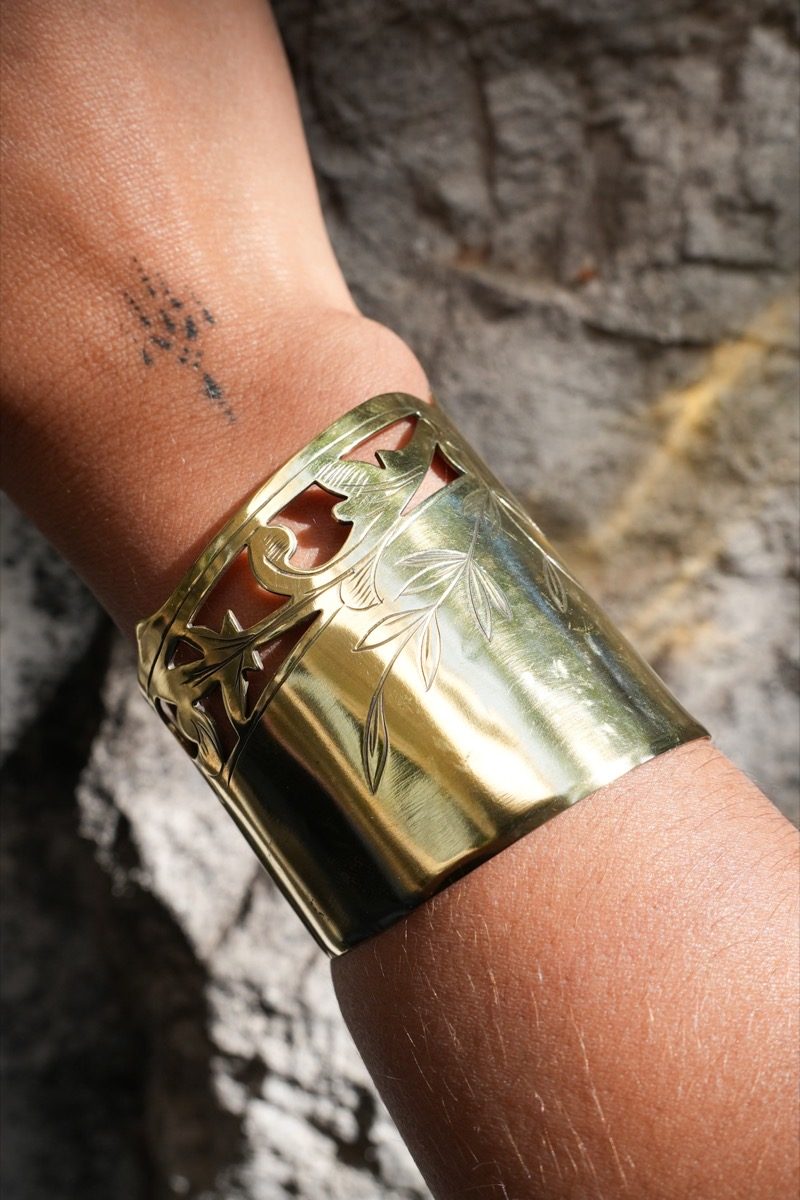 Bracelet Laiton Jaune vue 8
