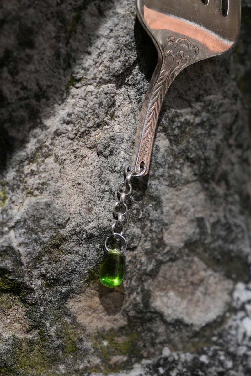 Pendentif Vert vue 4